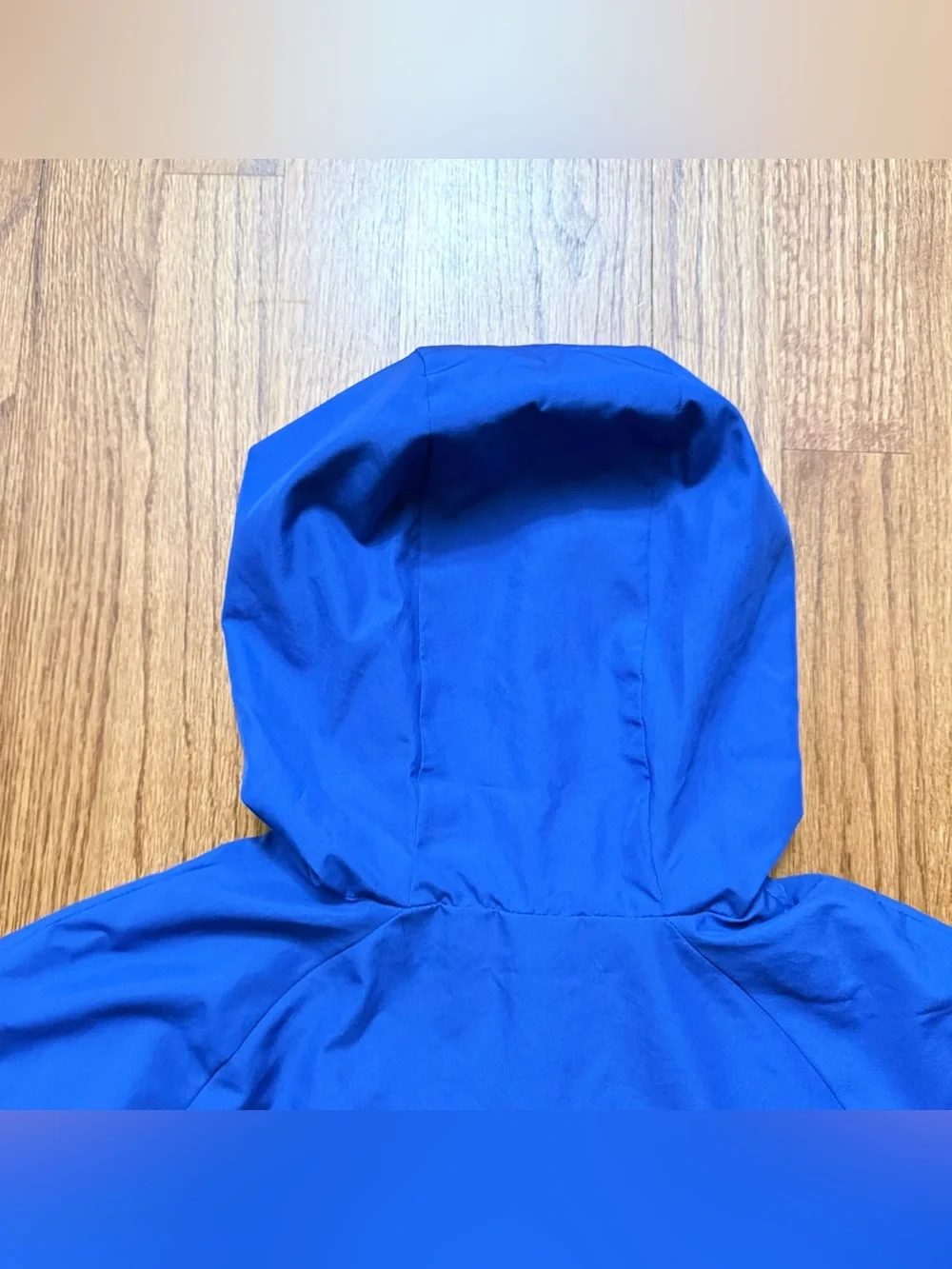 all in motion Blue Hooded Windbreaker Rain Jacket size S Kids